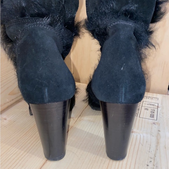 Coach suede tall heeled boots - Picture 6 of 12